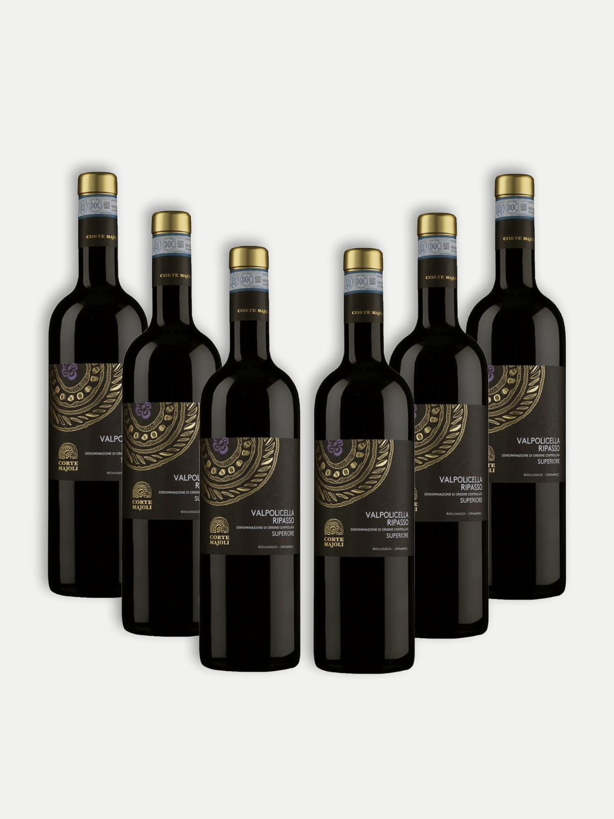 Corte Majoli - Valpolicella Ripasso Superiore - 2021 - Cassa da 6 bottiglie