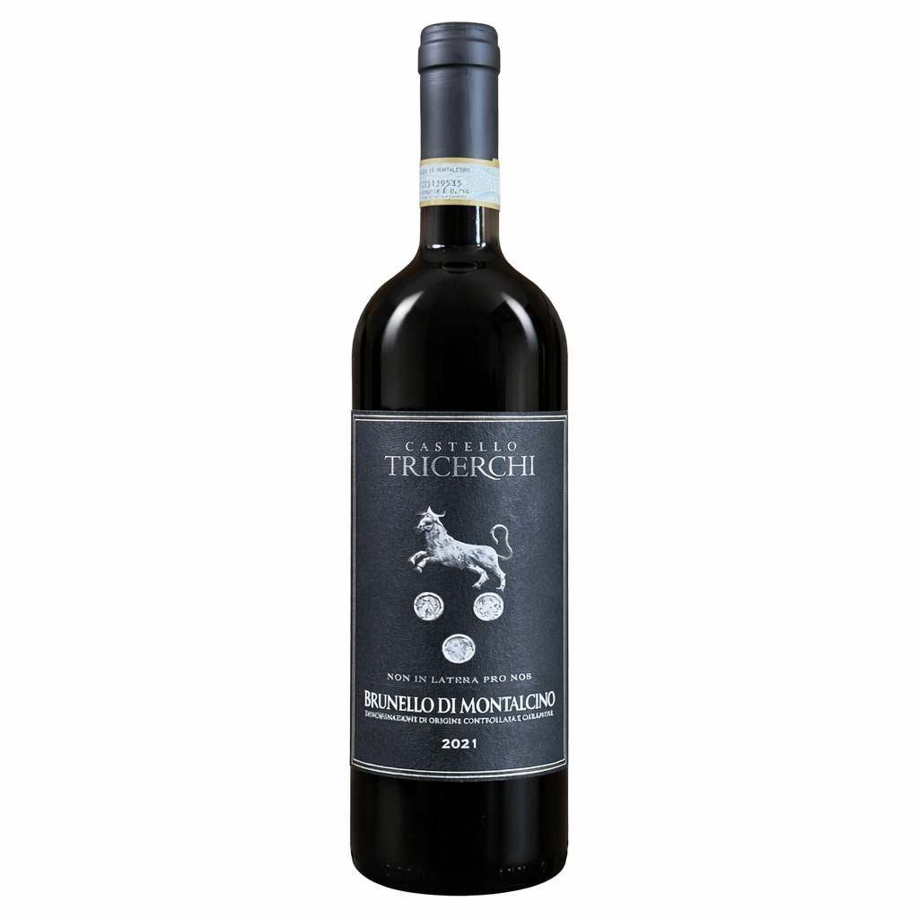Castello Tricerchi Brunello di Montalcino 2021-front-bottle