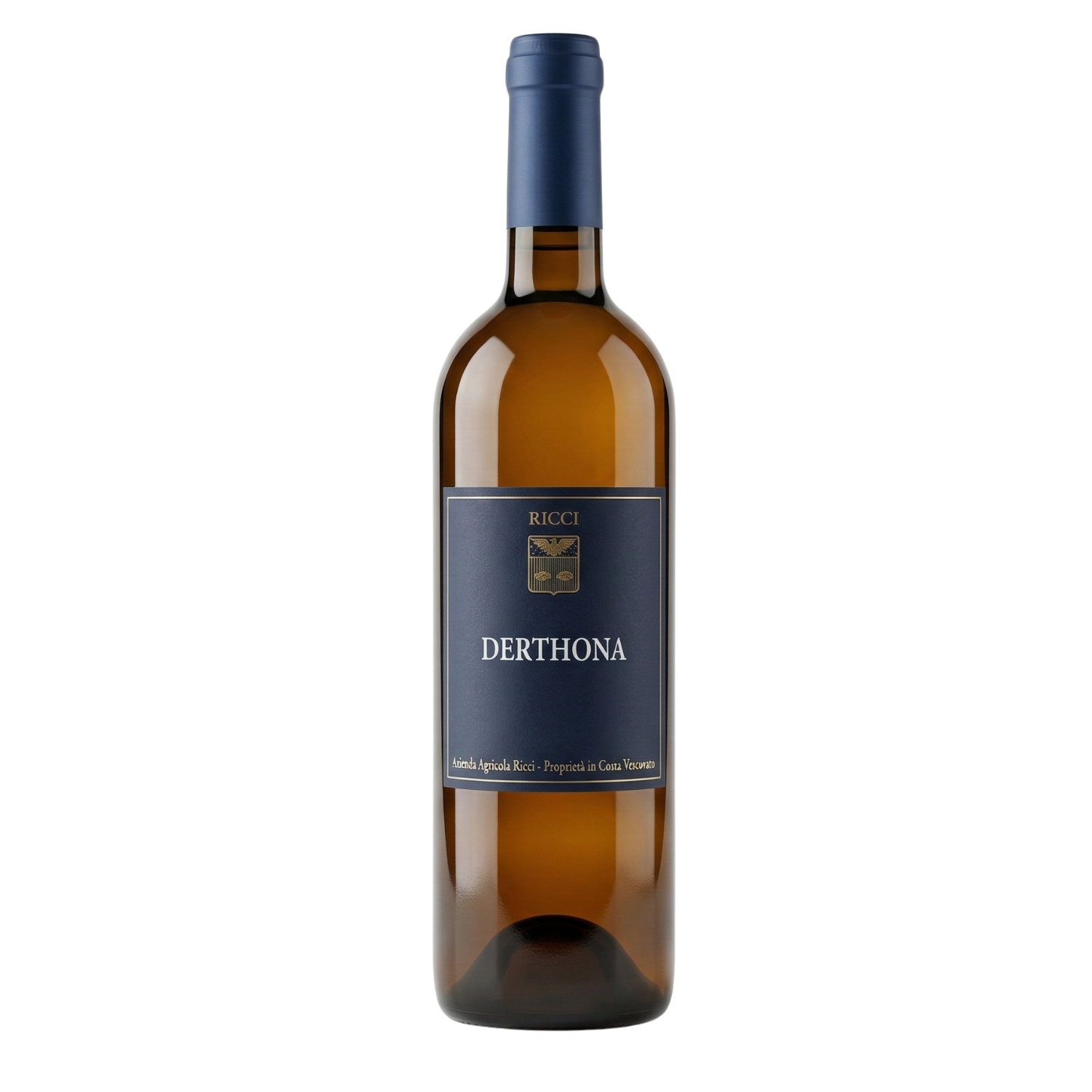Derthona Timorasso Ricci 2022 organic unfiltered white wine from Colli Tortonesi Piedmont Italy