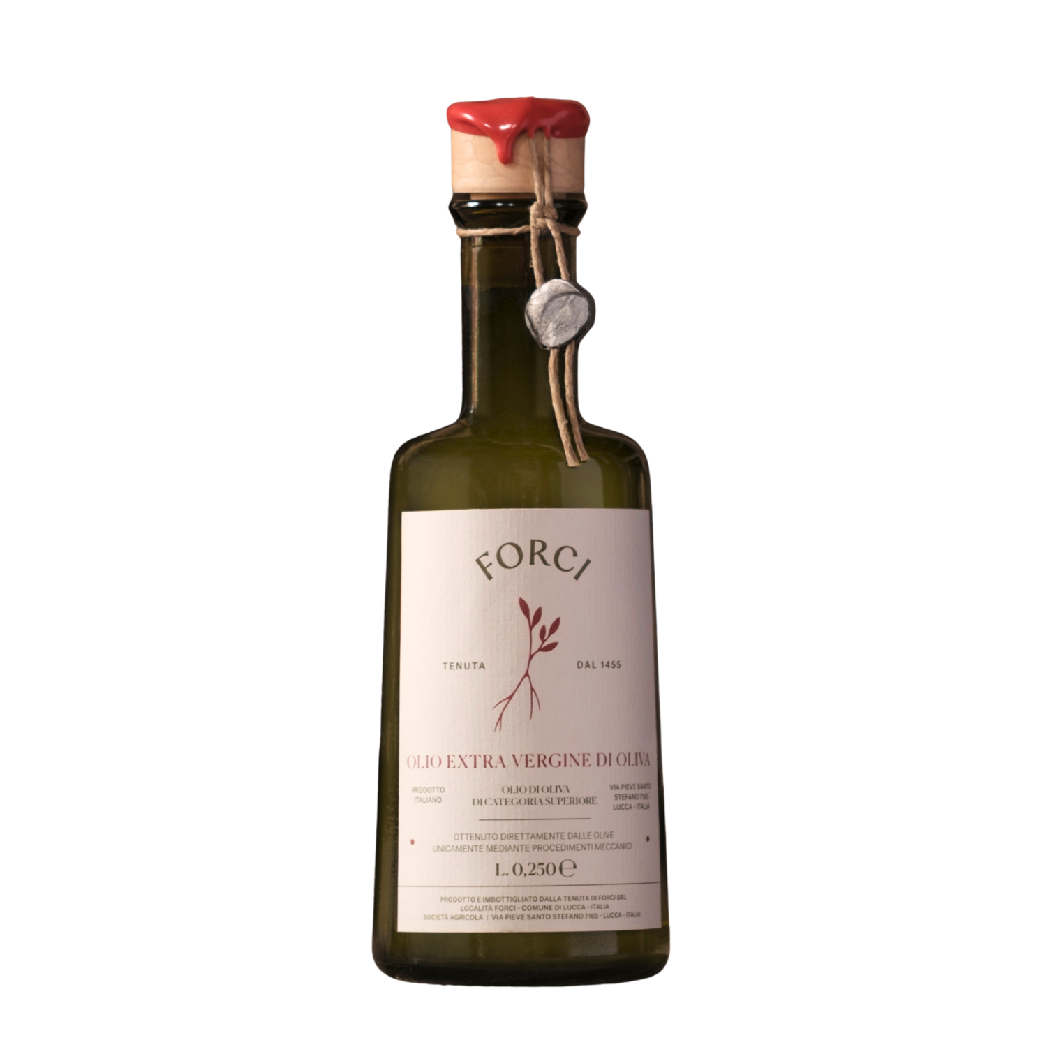 Forci Extra Virgin Olive Oil — Premium Tuscan olive oil bottle