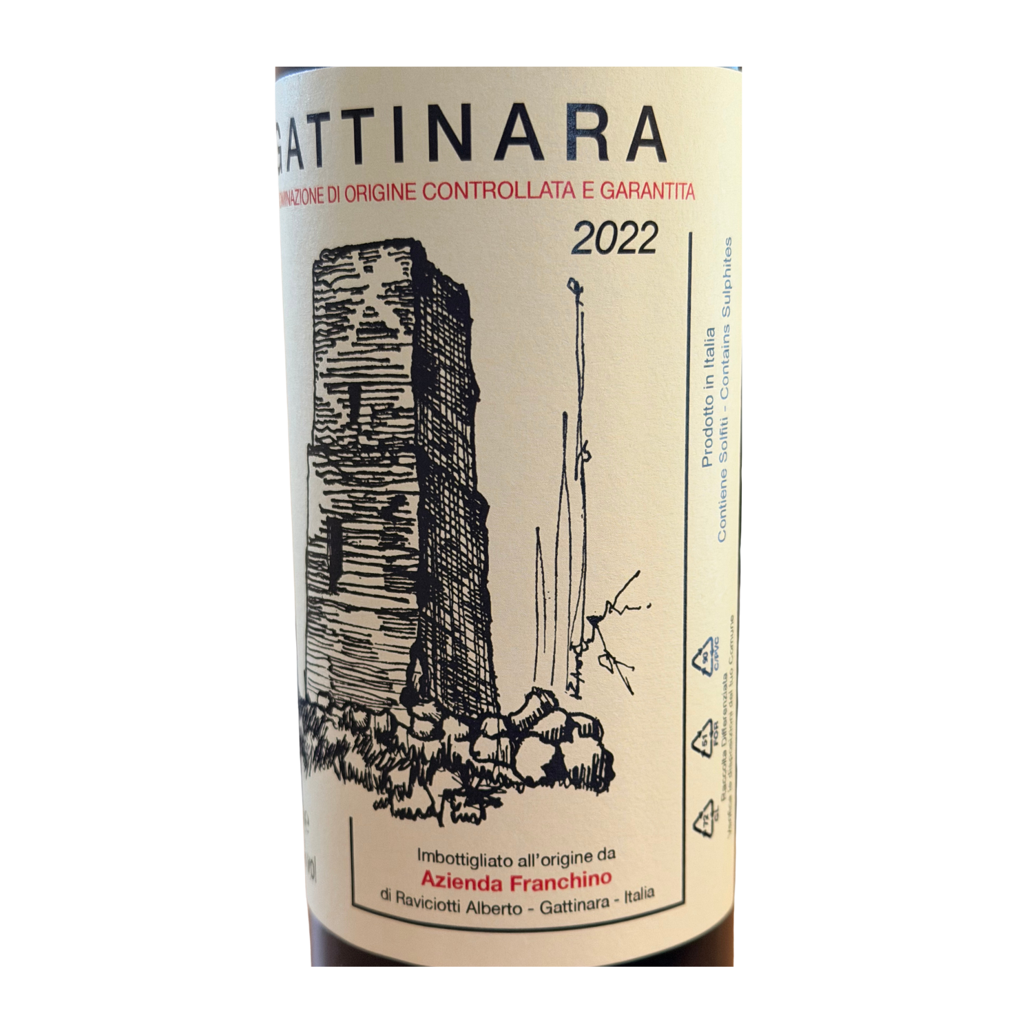 Gattinara Franchino – 2022 - label 2