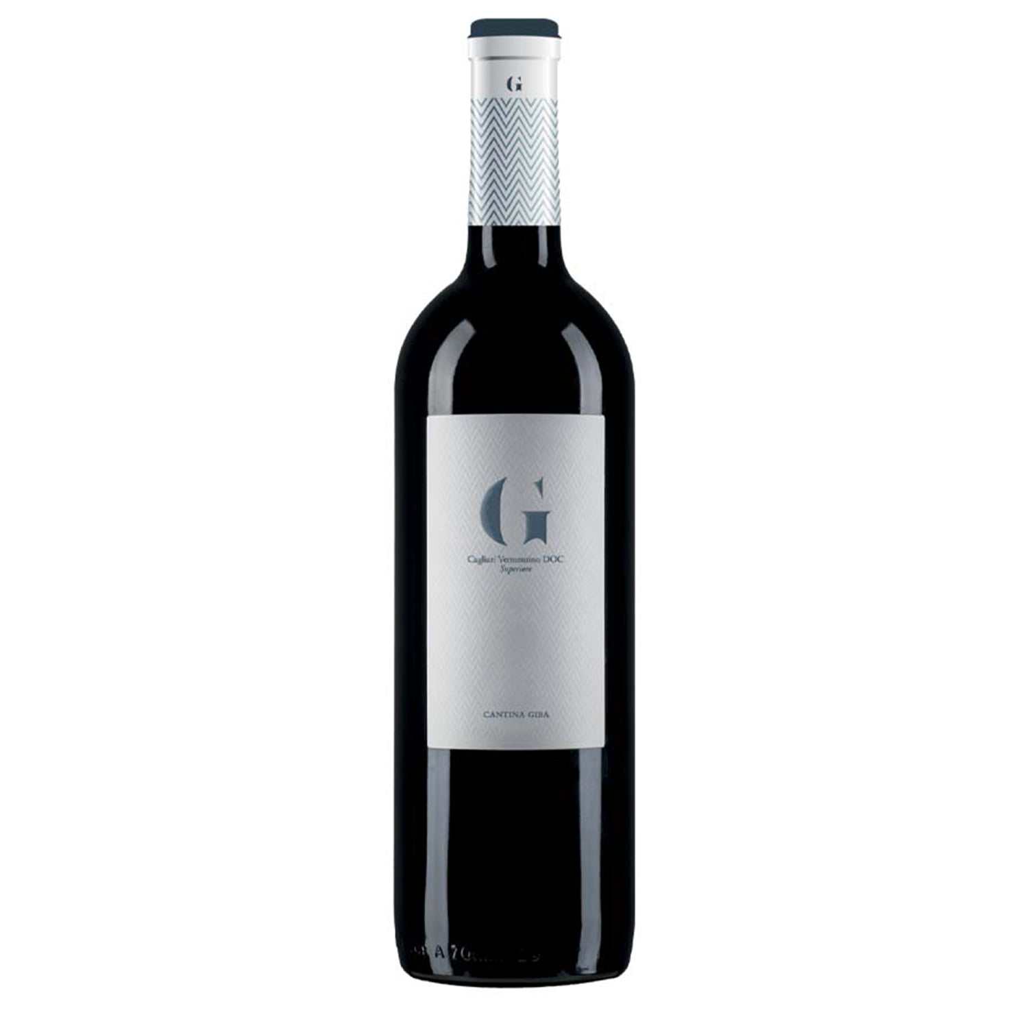Bottle of Giba Bianco Vermentino di Sardegna DOC 2024 by Cantina Giba, a fresh white wine from Sardinia.