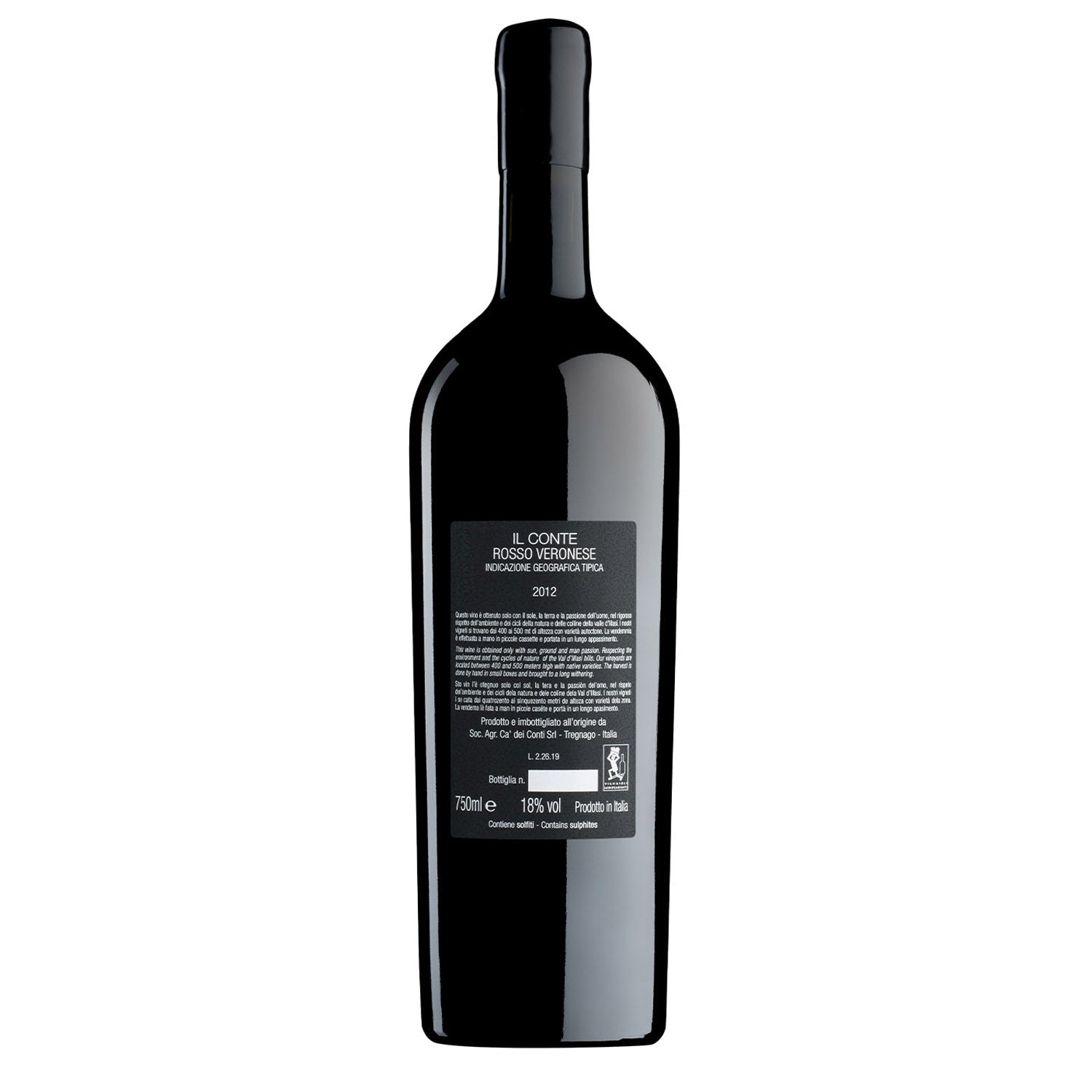 Organic appassimento-style red wine – Il Conte