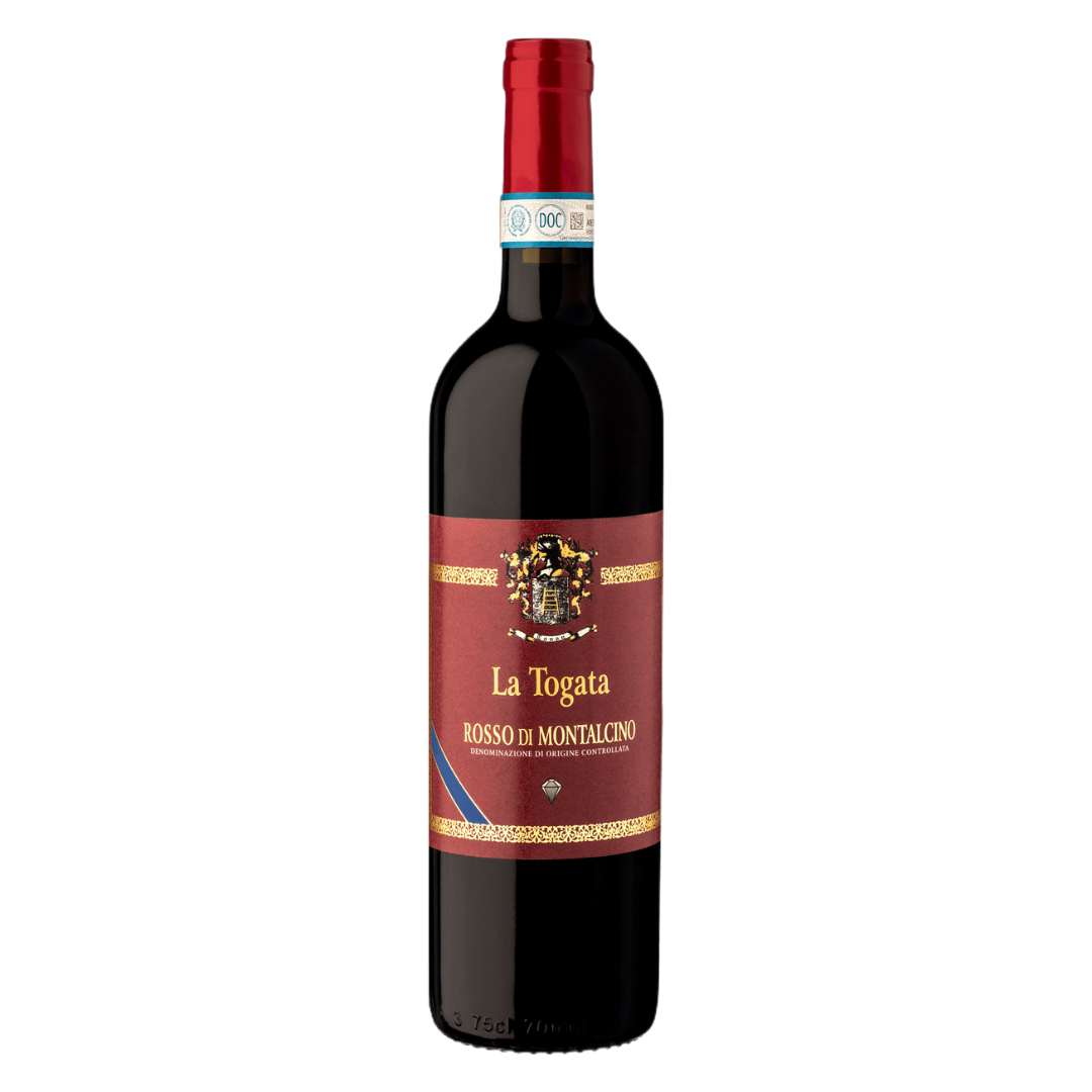 Rosso di Montalcino La Togata bottle – Tuscan red wine