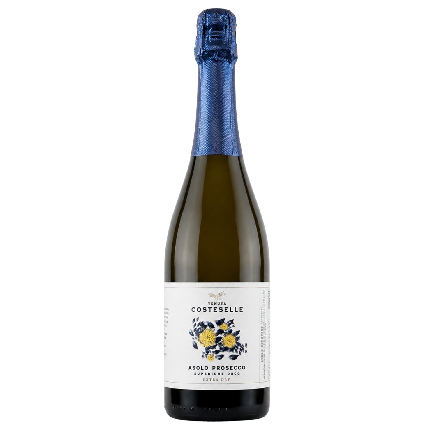 Tenuta Costeselle Asolo Prosecco Superiore DOCG Extra Dry sparkling white wine bottle from Veneto, Italy, available at Fiorvino.