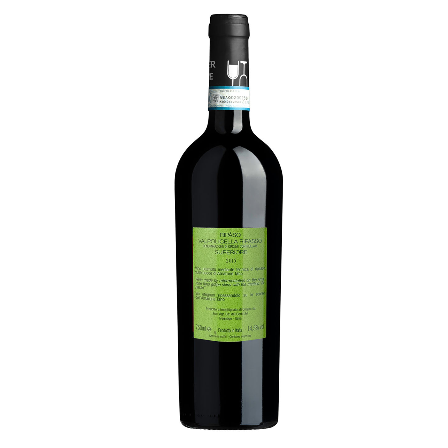 Veneto Ripasso with red fruit and spice aromas