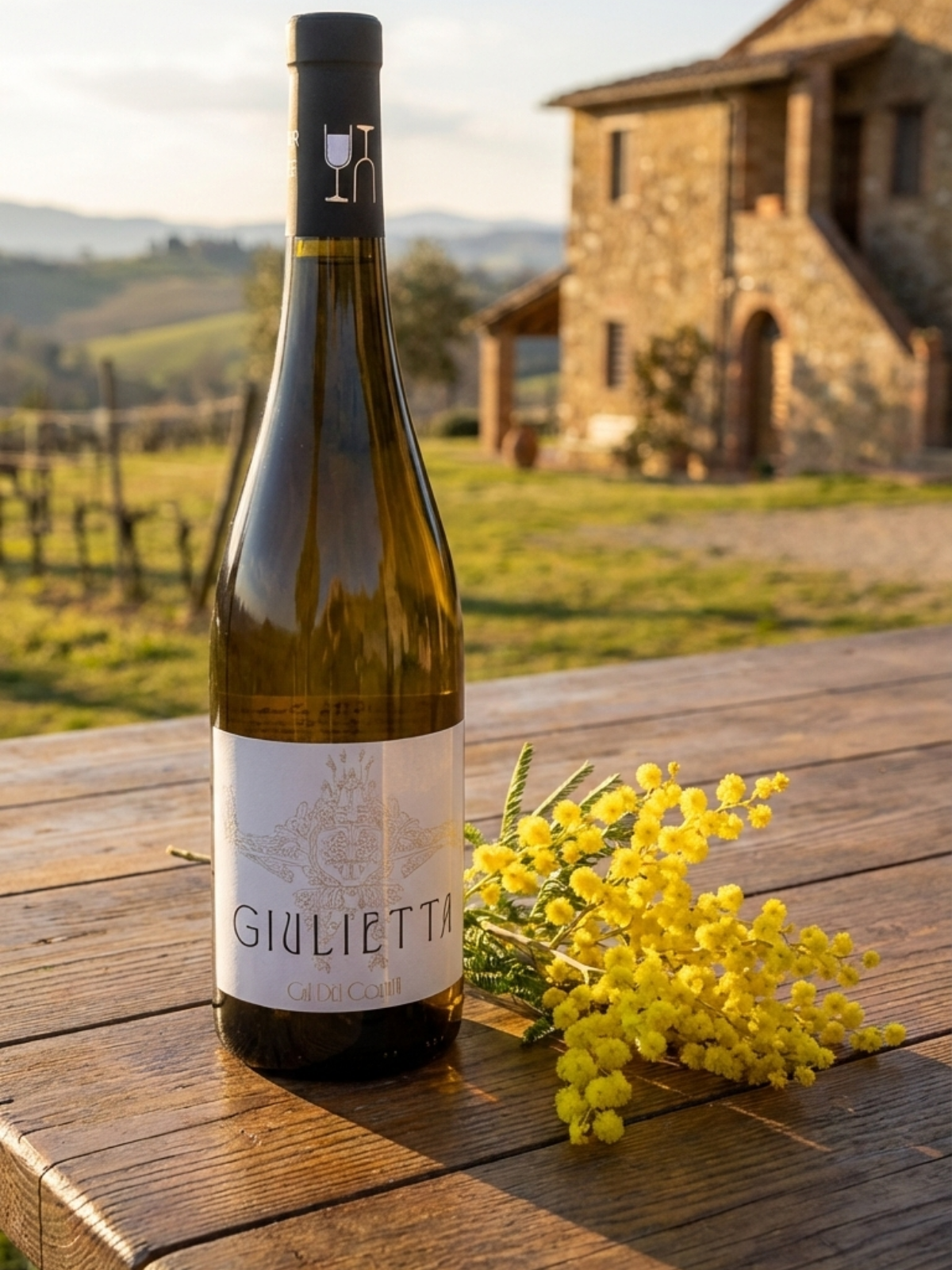 Giulietta Garganega Italian white wine bottle – boutique winery selection Fiorvino
